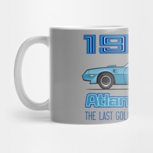 Factory Colors-Atlantis Blue w. Blue Graphics Mug